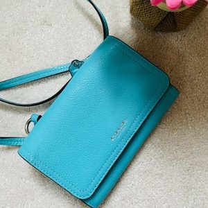Coach cross body petite purse